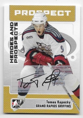06/07 ITG HEROES & PROSPECTS AUTOGRAPH Hockey (#AAB-AYD) U-Pick From List