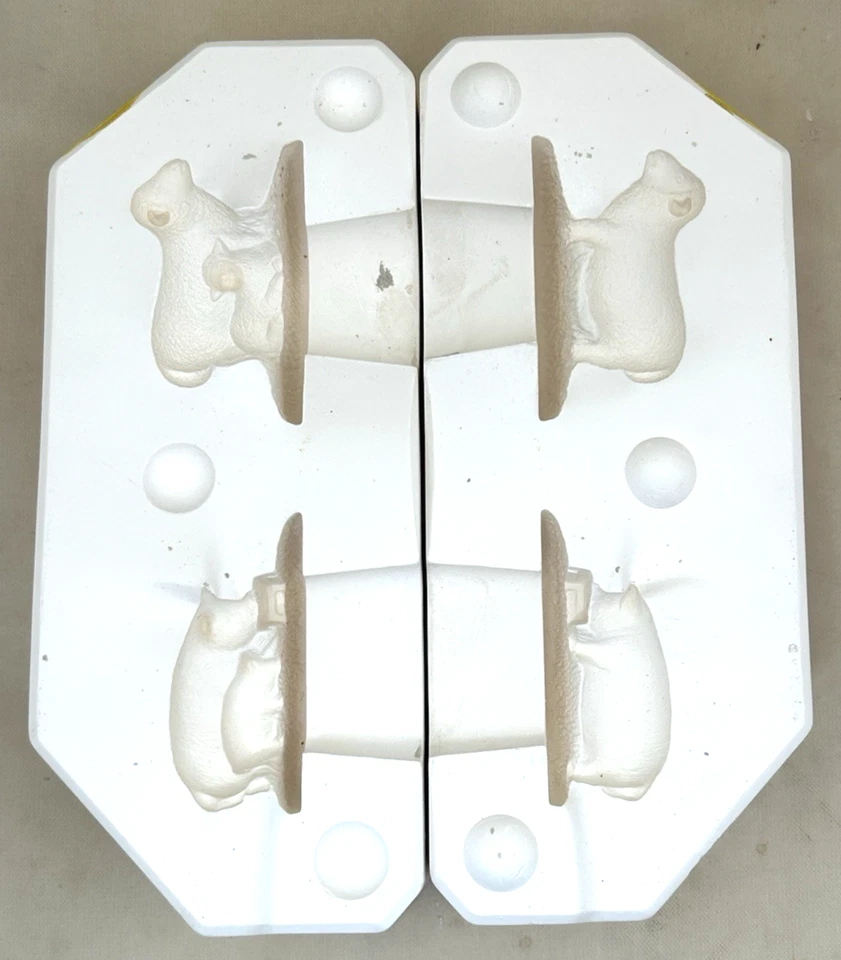 老式拜伦模具猪羊宝宝BH1501陶瓷滑铸模具窑 — 第 2/4 张图片