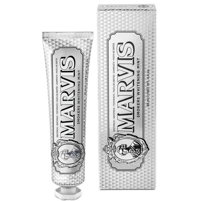 MARVIS Whitening Toothpaste 85ml   Smokers Mint, Strong Lightening & Freshness