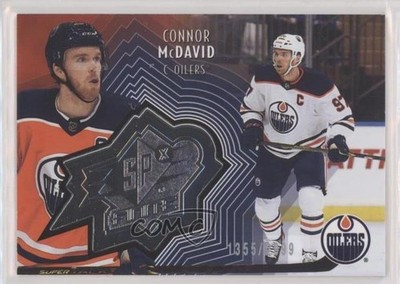 2021 Upper Deck Extended Series SPx Finite 1355/2999 Connor McDavid #SF-19 12yb