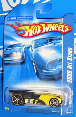 Hot Wheels 2008 All Stars Mainline #64 Buzz Bombs Yellow & Black w/ OH5SPs