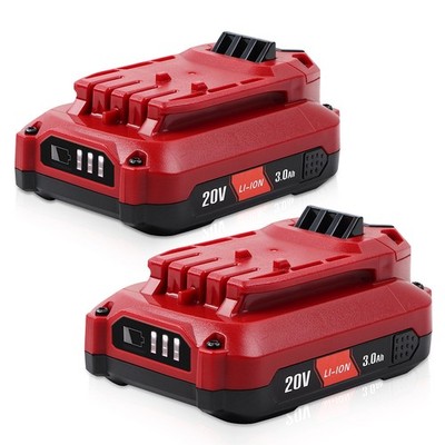 2PACK For Craftsman V20 20 Volt MAX 3Ah Li-Ion Battery CMCB204 CMCB202 CMCB201