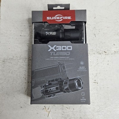 Surefire X300T Turbo 650 Lumen Handgun Light - Black (X300T-A)