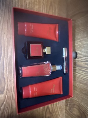 Banquet Rouge Womens Perfume Bottle And Body Lotion .shower He ll
