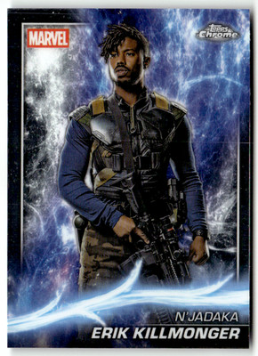 Topps Marvel Studios Chrome 2025 Card No. 85 Erik Killmonger