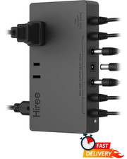 Guitar Pedal Power Supply 7 DC Outputs 9V with 2 AC Ports Board Power Adapters