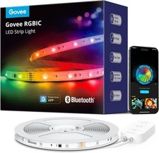 Govee RGBIC LED Strip Lights, Smart LED Lights for Bedroom, Bluetooth LED Lights