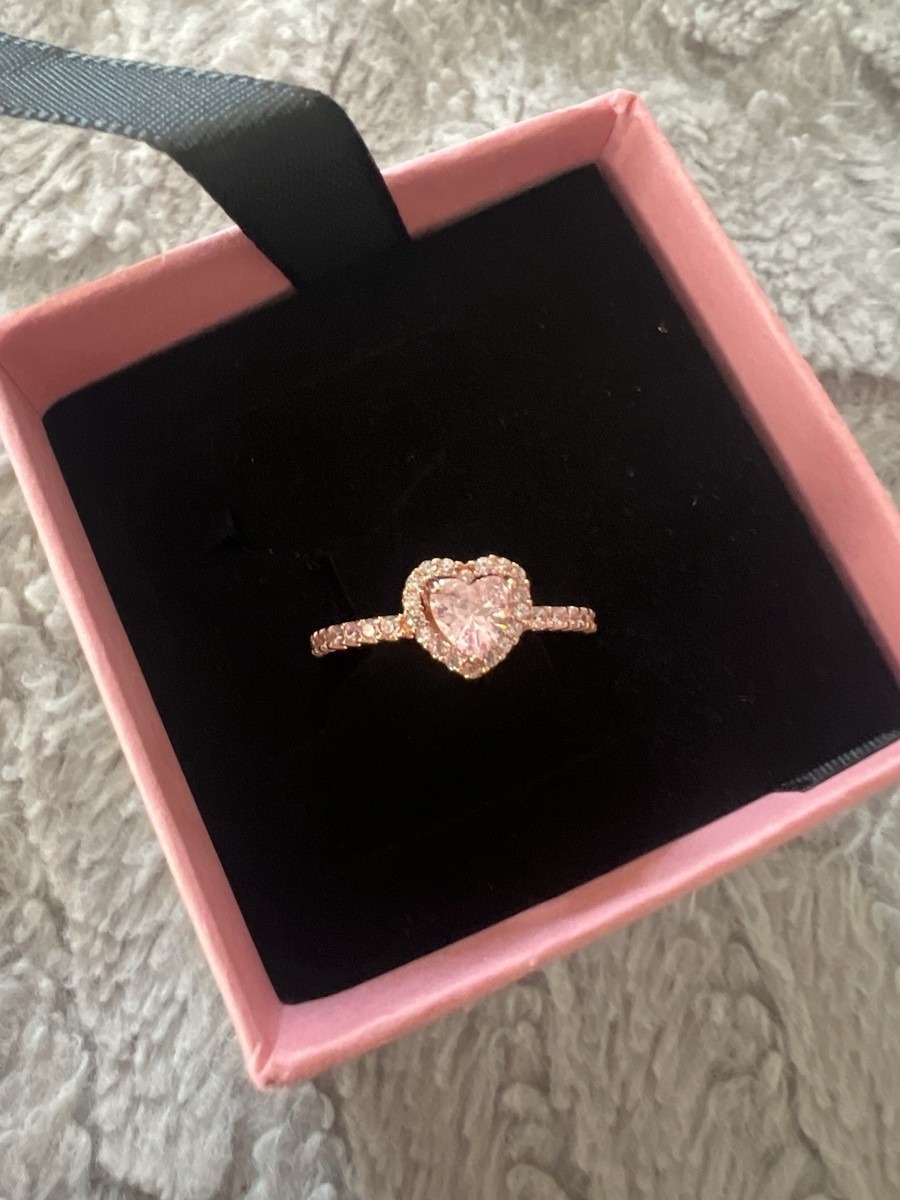 【関税込み】N-Dia Heart Ring 1, Rose/Gold Plated Amazon.com: Pandora Sparkling Elevated Heart Ring - Rose