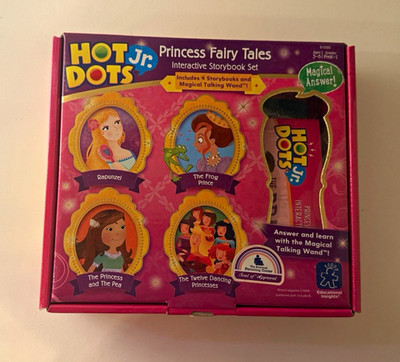 Hot Dots Jr. Princess Fairy Tales Interactive Storybook Set 3 Books EI-2325