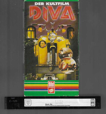 Pappe / Pappbox   DIVA  Der Kultfilm   VHS Rarität