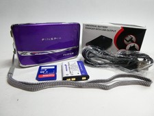 Fuji FinePix Z80 14,0 MP 5x custodia viola intenso fotocamera digitale e SD da 4 GB