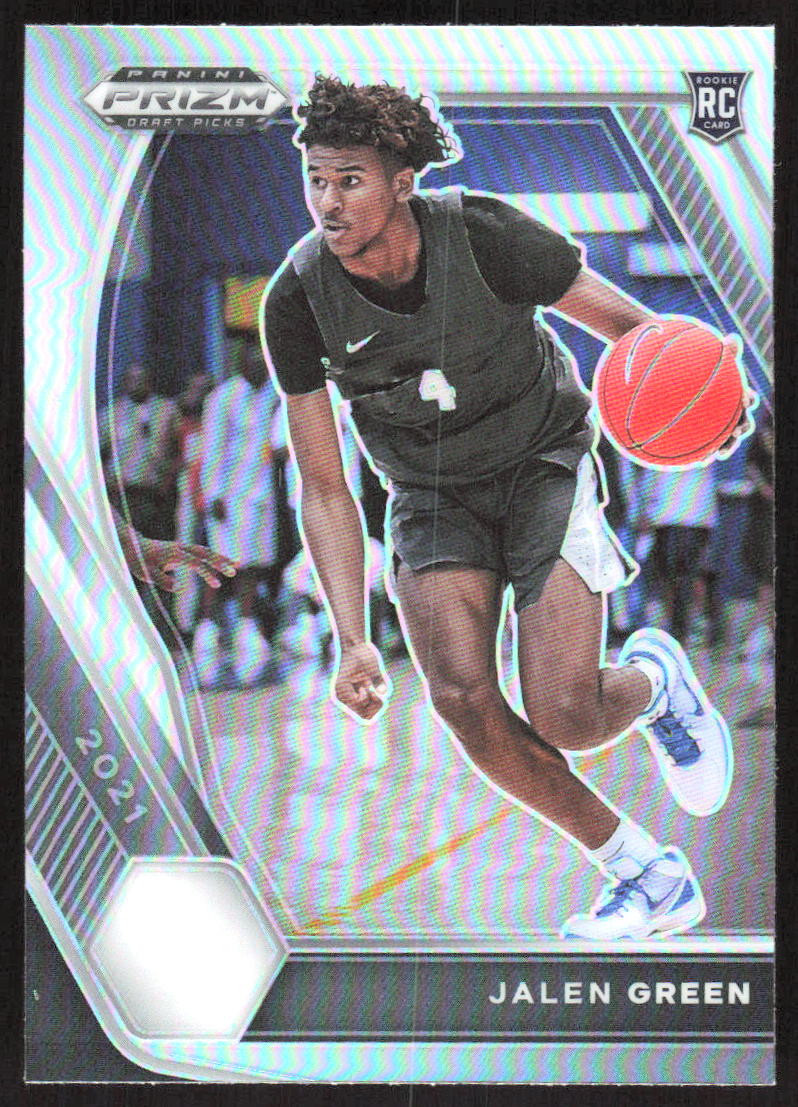 4906F 2021 Panini Prizm Draft Picks #4 Jalen Green Silver