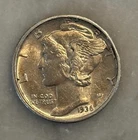 1936-D Mercury Dime - AU - About Uncirculated - 90% Silver