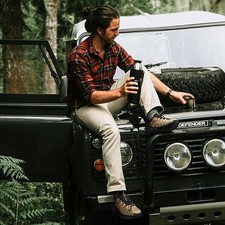 FitVille Mens Wide Walking Hiking Shoes Outdoor Trekking Sneakers Slip Resistant 10