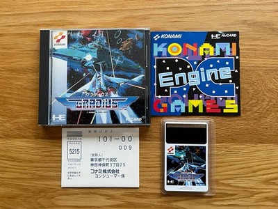 Komplett! Gradius PC Engine, GT, Turbo Duo, CoreGrafx, TurboGrafx Konami Arcade