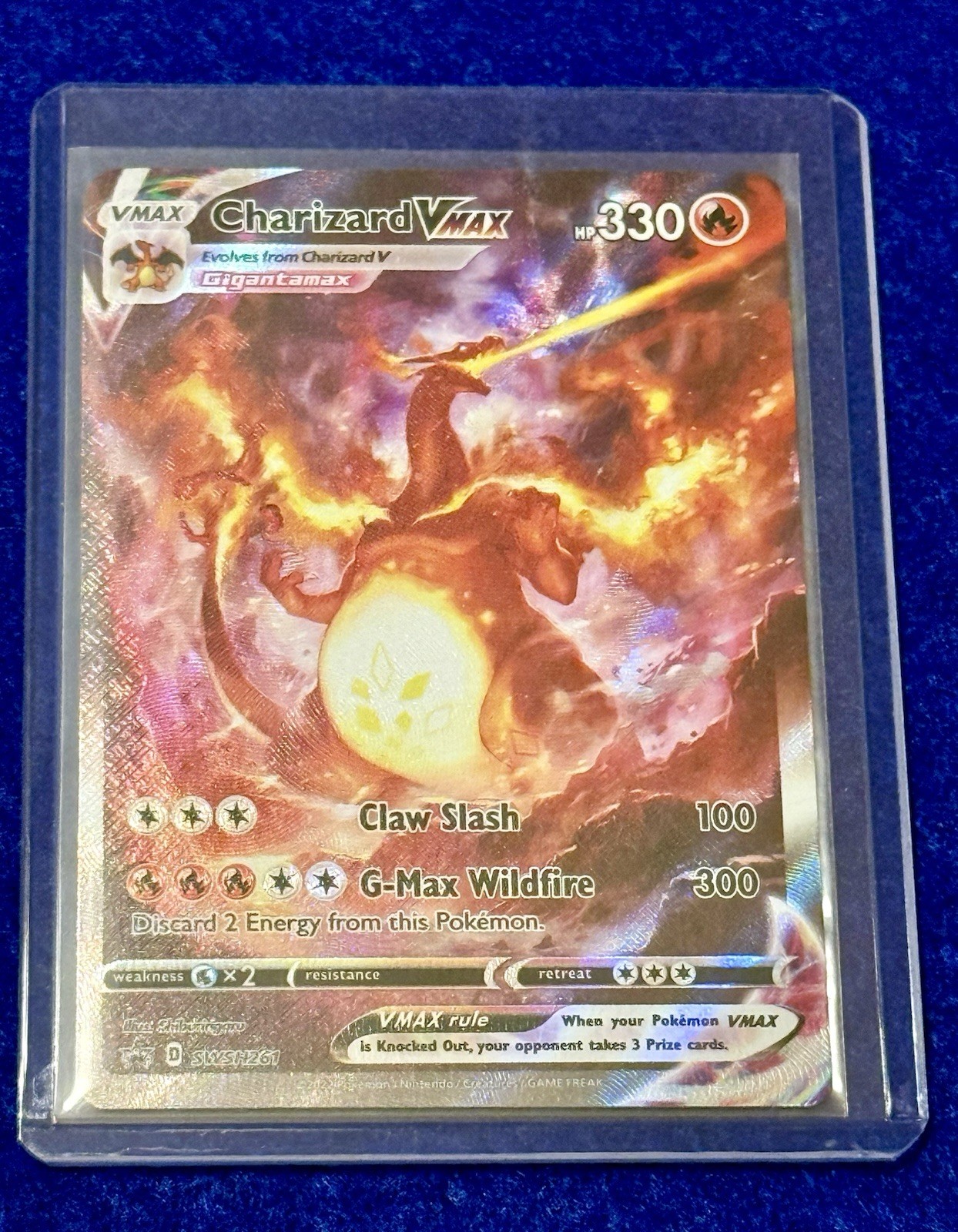 pokemon trading card game promo charizard vmax swsh261 Pokmon adult Color Charizard VMAX SWSH261 - Holofoil