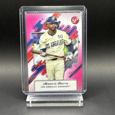2025 Topps Pristine Mookie Betts Pink Refractor 4/15 Los Angeles Dodgers SSP