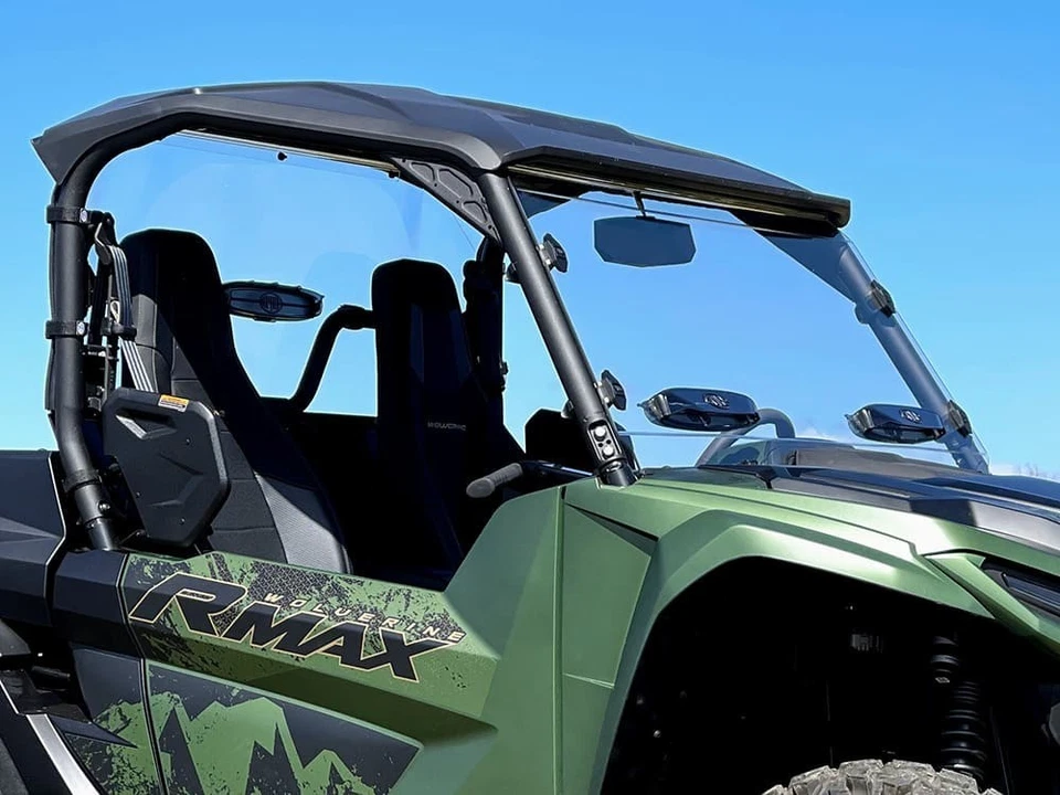 Parabrisas ventilado Spike '21+ Yamaha Wolverine/R-SPEC/RMAX TRR - recubierto duro Foto 2 de 4