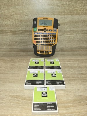 Dymo Rhino 4200 Label Maker With 5 Label Roll Refills GREAT CONDITION 