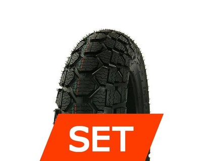 Reifenset IRC Tire Winterreifen IRC Urban Snow SN Reifen M+S für Piaggio Zip