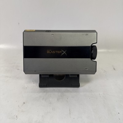 Creative Labs Sound BlasterX G6 7.1Channel HD Gaming DAC External USB Sound Card