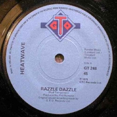 Heatwave - Razzle Dazzle - Used Vinyl Record 7 - H1452z