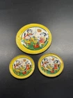 Vintage 1930’s J Chein & Co Tin Litho Krazy Kat Tea Play Set Plates
