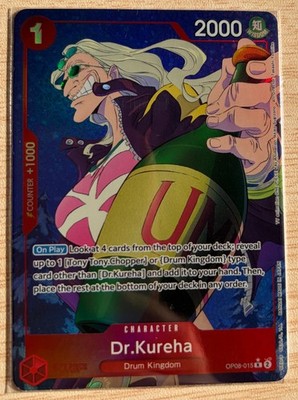 One Piece TCG OP08-015 Dr. Kureha Alt Art Parallel English