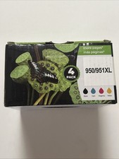 962XL Ink Printer Cartridge 4 Pack Black Cyan Magenta Yellow Open Box/New