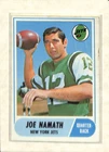 1968 Topps  #65 Joe Namath  VG