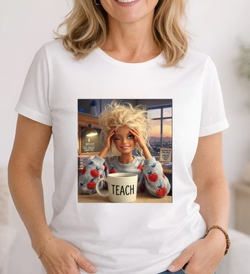 Letzter Schultag T-Shirt - Puppengesicht Meme Tee - Geschenk für Party Tee Top