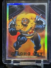 2024 SKYBOX MARVEL MASTERPIECES '92 PLATINUM STRONG GUY Rainbow #85