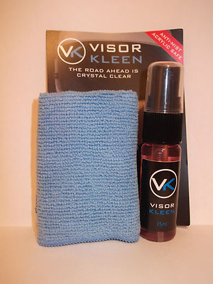 VISOR CLEANER FOR SMEAR FREE VISION ANTI FOG/ MIST** FOR GLASSES & GOGGLES* TO