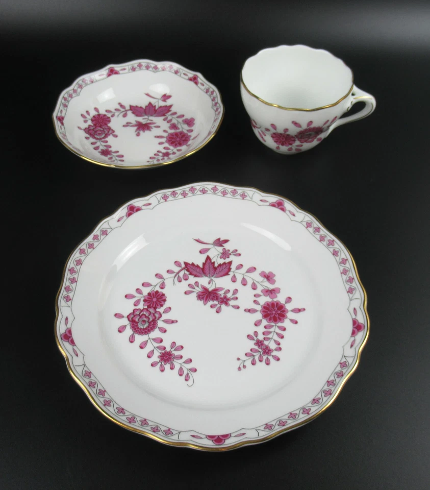 Hutschenreuther porcelain coffee set series Maria Theresia decor Linderhof - Image 3 of 4