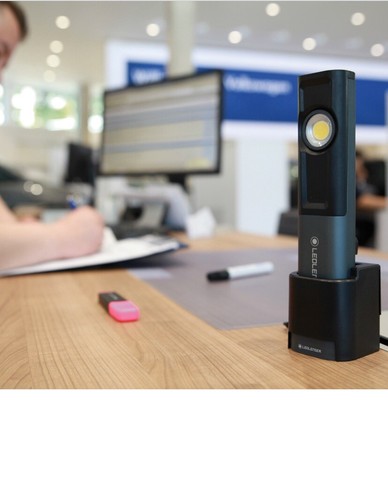 Linterna LED linterna de mano lámpara de trabajo iW7 R 600 lúmenes recargable - Imagen 2 de 3