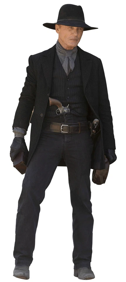 WESTWORLD ED HARRIS MAN IN BLACK LIFESIZE CARDBOARD STANDUP STANDEE CUTOUT PROP