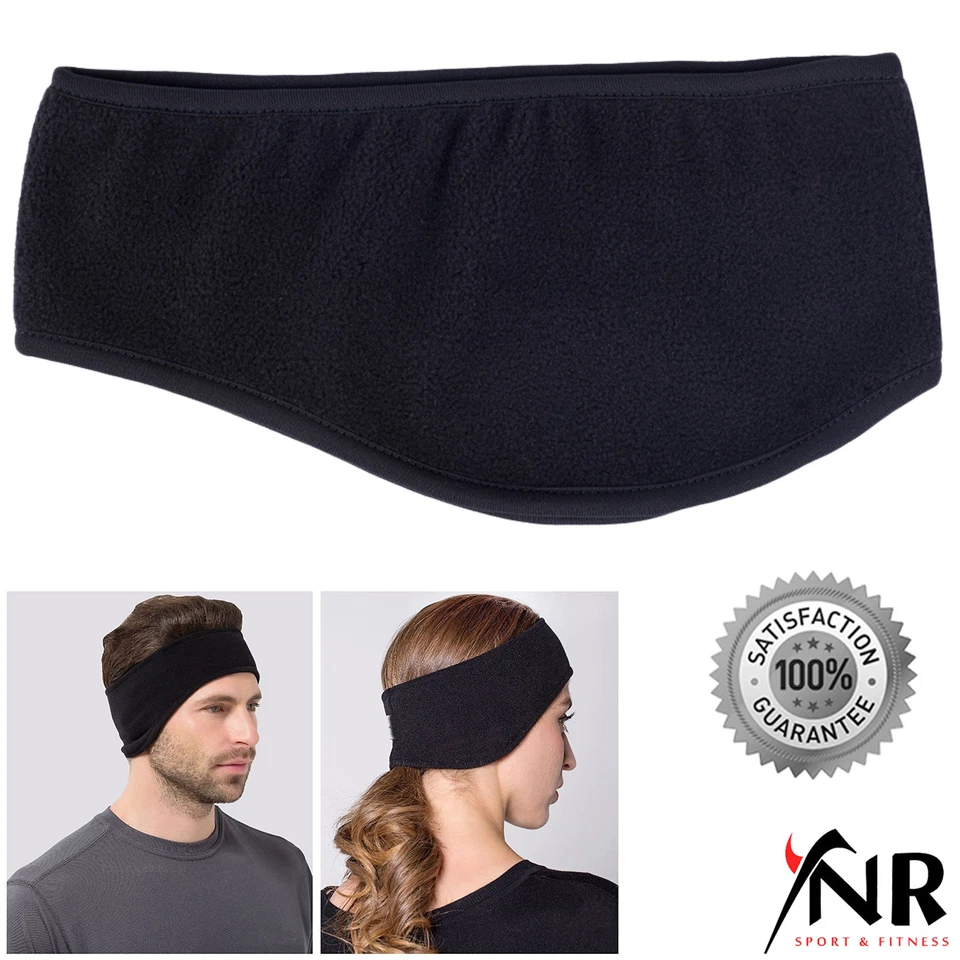 Diadema de ciclismo calentador de orejas térmico a prueba de viento banda para correr talla única Foto 3 de 4