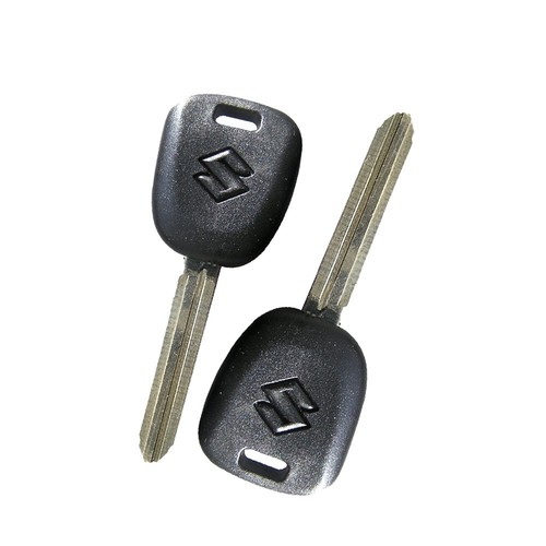 FITS FOR SUZUKI GRAND VITARA SX4 SWIFT BLANK KEYS 06-13 UNCUT KEY PLASTIC HEAD - Picture 2 of 6