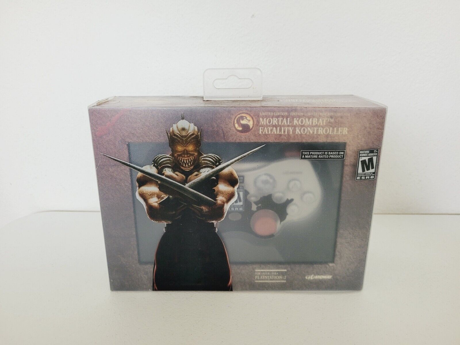 Nubytech Baraka Mortal Kombat Fatality Kontroller PlayStation 2 PS2  Controller