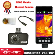 ZIBOO ZP2 For Android Thermal Infrared Thermal Imager Camera Thermometer ✦KD