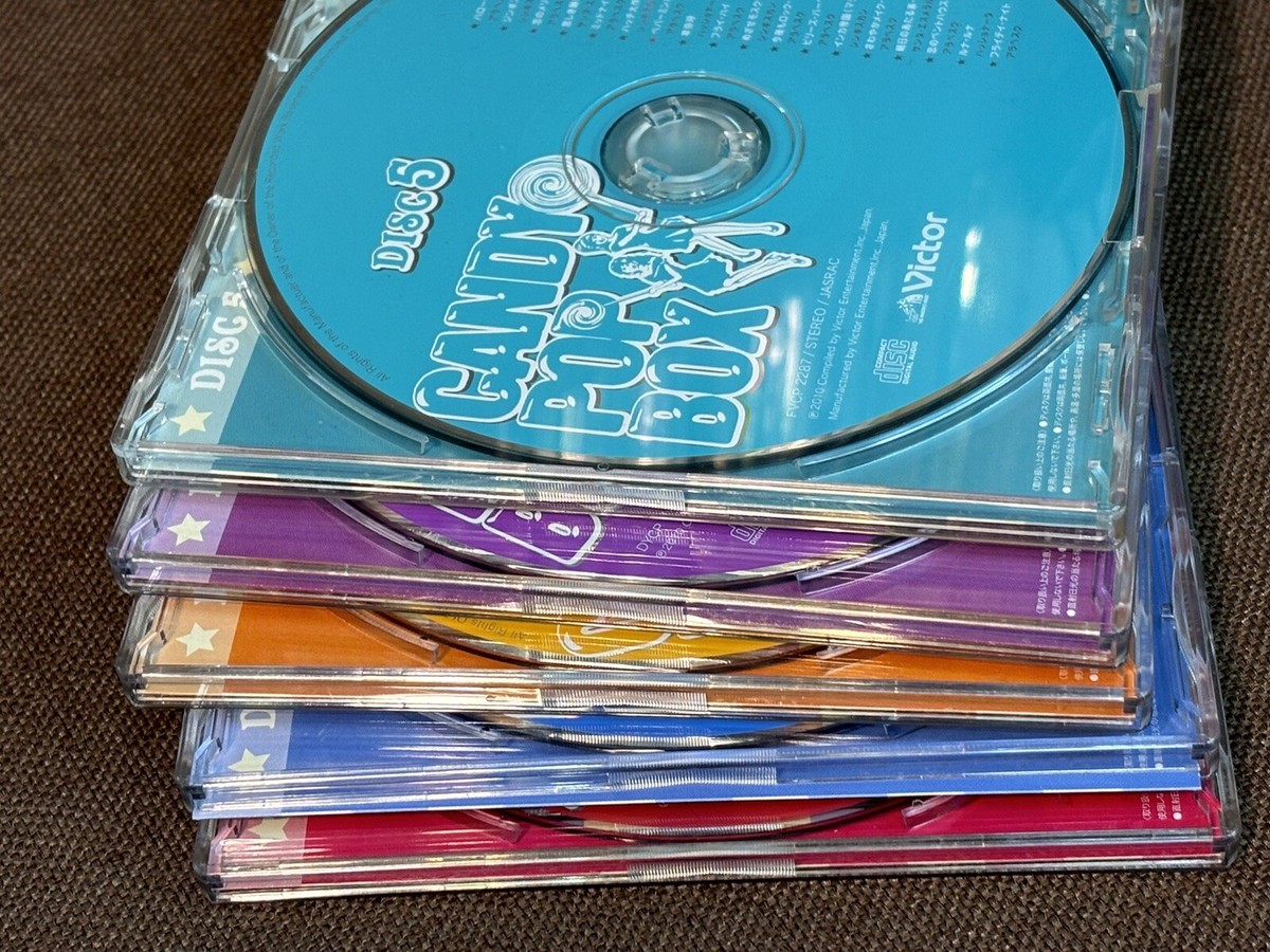 Candy Pop Box JAPAN 5-CD BOX DYCS1155 w/ BOOKLET Arabesque Candy Pop Box JAPAN 5-CD BOX DYCS1155 w/ BOOKLET Arabesque