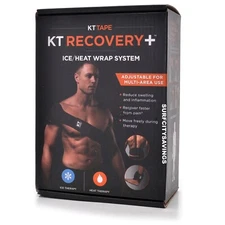 KT Tape KT Receovery + Ice/Heat Wrap System Adjustable for Multi-Area Use - NEW