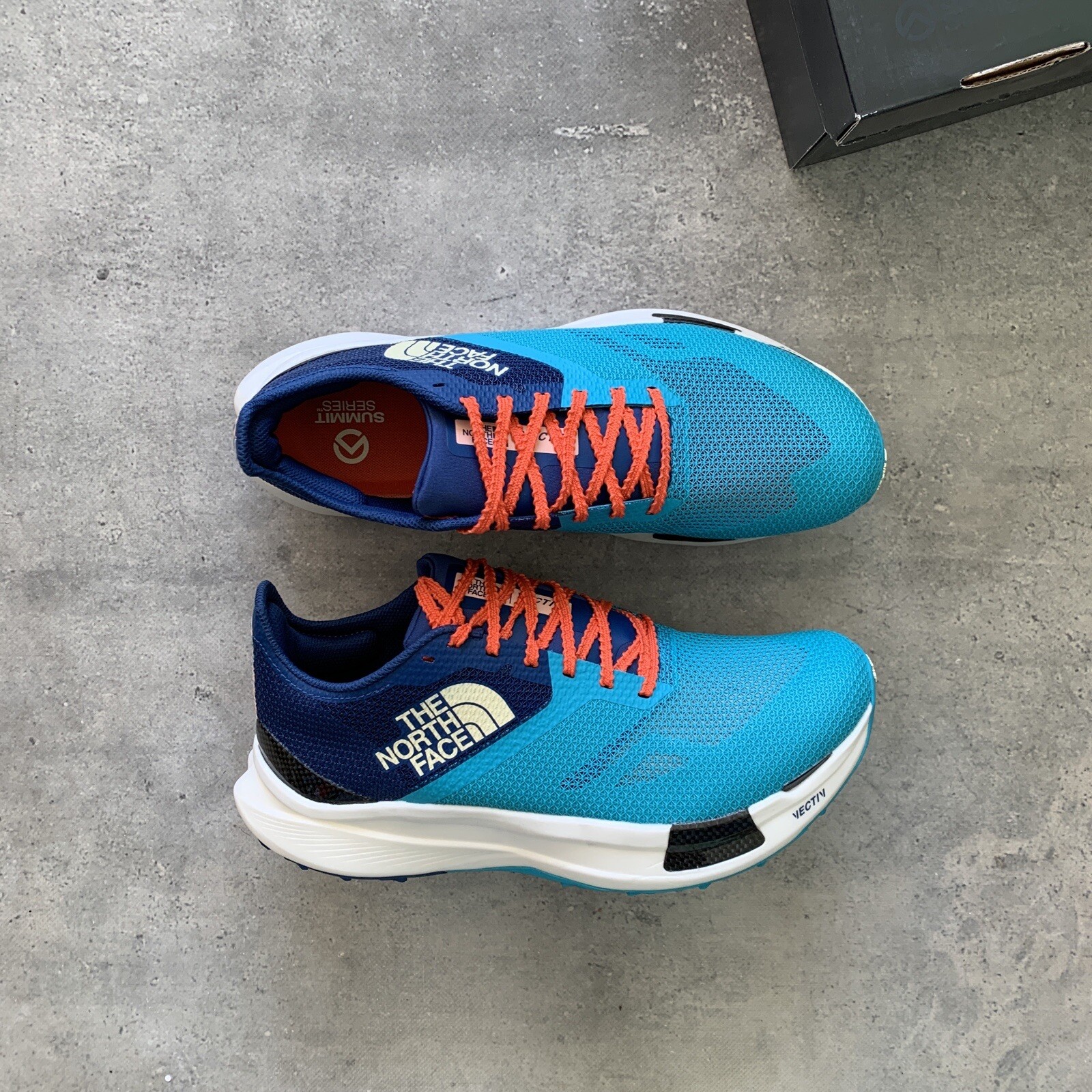 ZAPATOS DE RUNNING THE NORTH FACE SUMMIT VECTIV PRO TALLA US 11.5 UK 10.5 EU 45