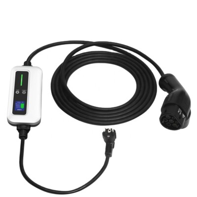  Portable Electric Car Charger IP67 Level 2 Type2 Charger 8A-16A EU Schuko 3.6KW