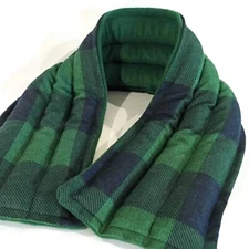 Long Heat Pad Neck Wrap, Sectioned XL Heating Pack, Rice Bag, Microwave Warmer