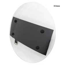1 Set Brand New Round Anti-Riot Shield Police Security Protection 550x550x3.5mm