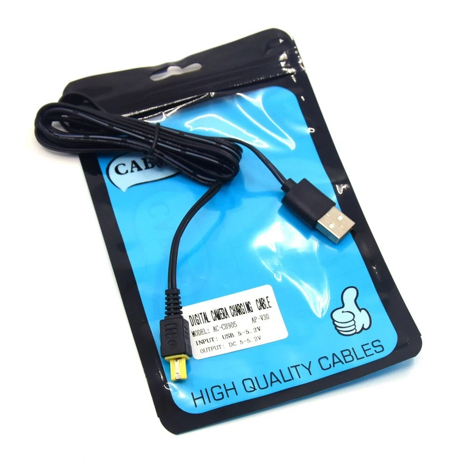 AP-V30 APV30U DC Power Adapter USB Cable for JVC Camera GZ-HM320 HM330 HM334 GX1 - Image 4 of 4