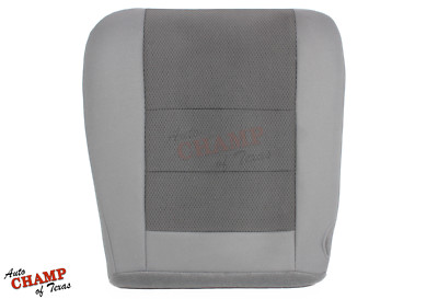 2005 Ford Excursion XLT XLS 4X4 2WD - Driver Side Bottom Cloth Seat Cover Gray