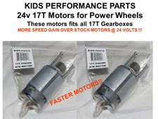 17T 24V FASTER 7R MOTORS FOR POWER WHEELS Arctic Cat GEARBOXES Send your old in