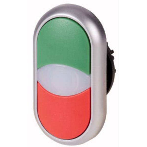 Eaton 216698   M22-DDL-GR Pulsante doppio Verde, Rosso 1 pz.